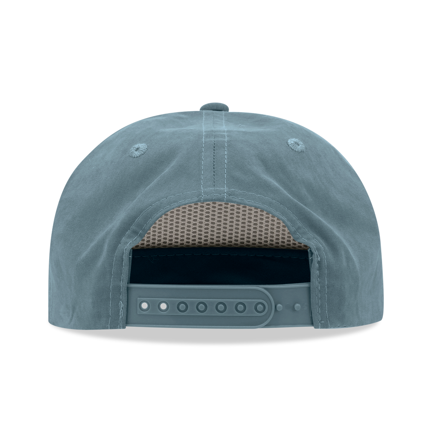 Decky 6032 Classic Rope Hat 5 Panel Flat Bill Cap Snapback - Blank